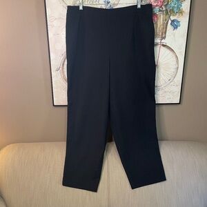 Koret women's elastic waist pant, black, sz 20W
